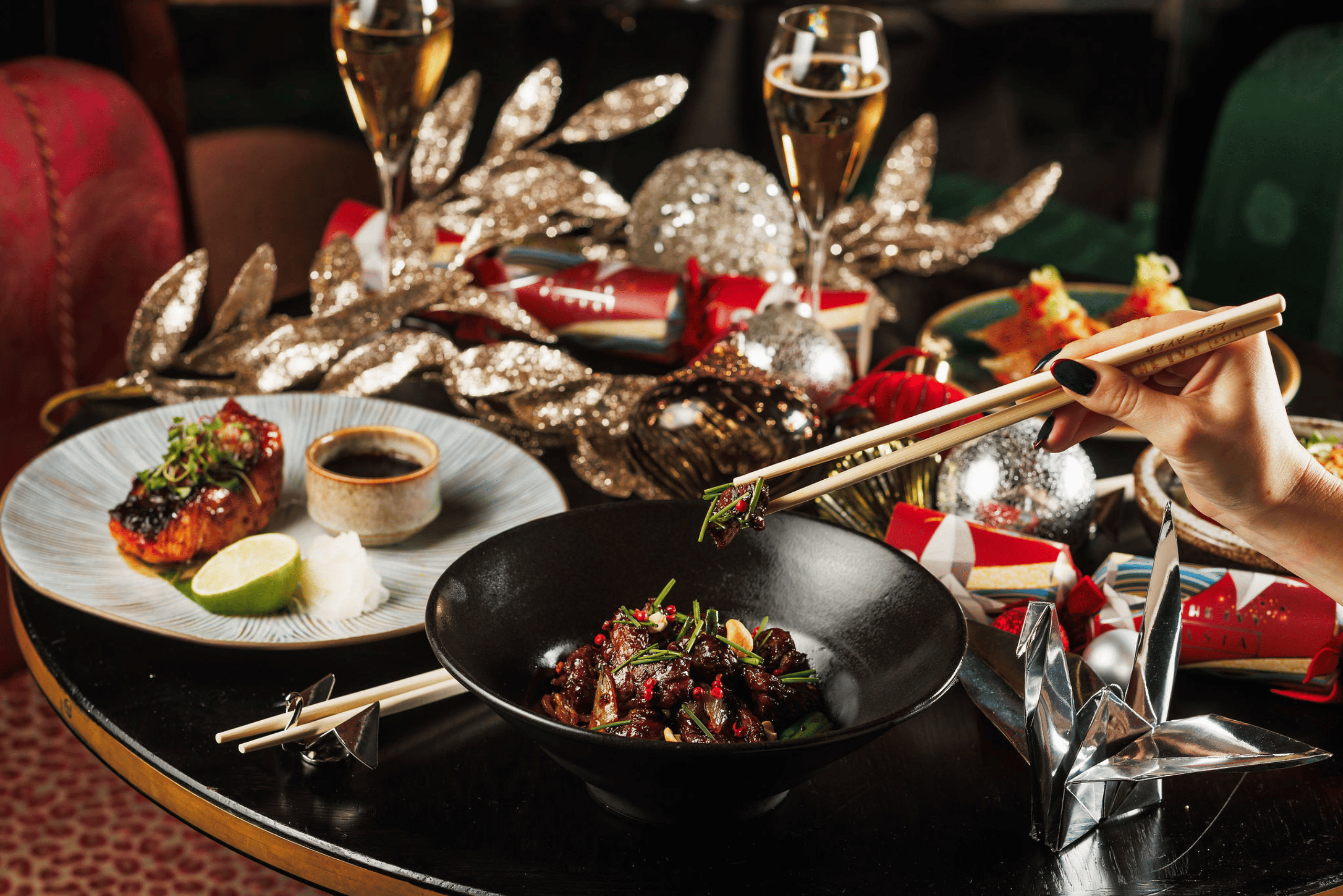 asian inspired christmas menu