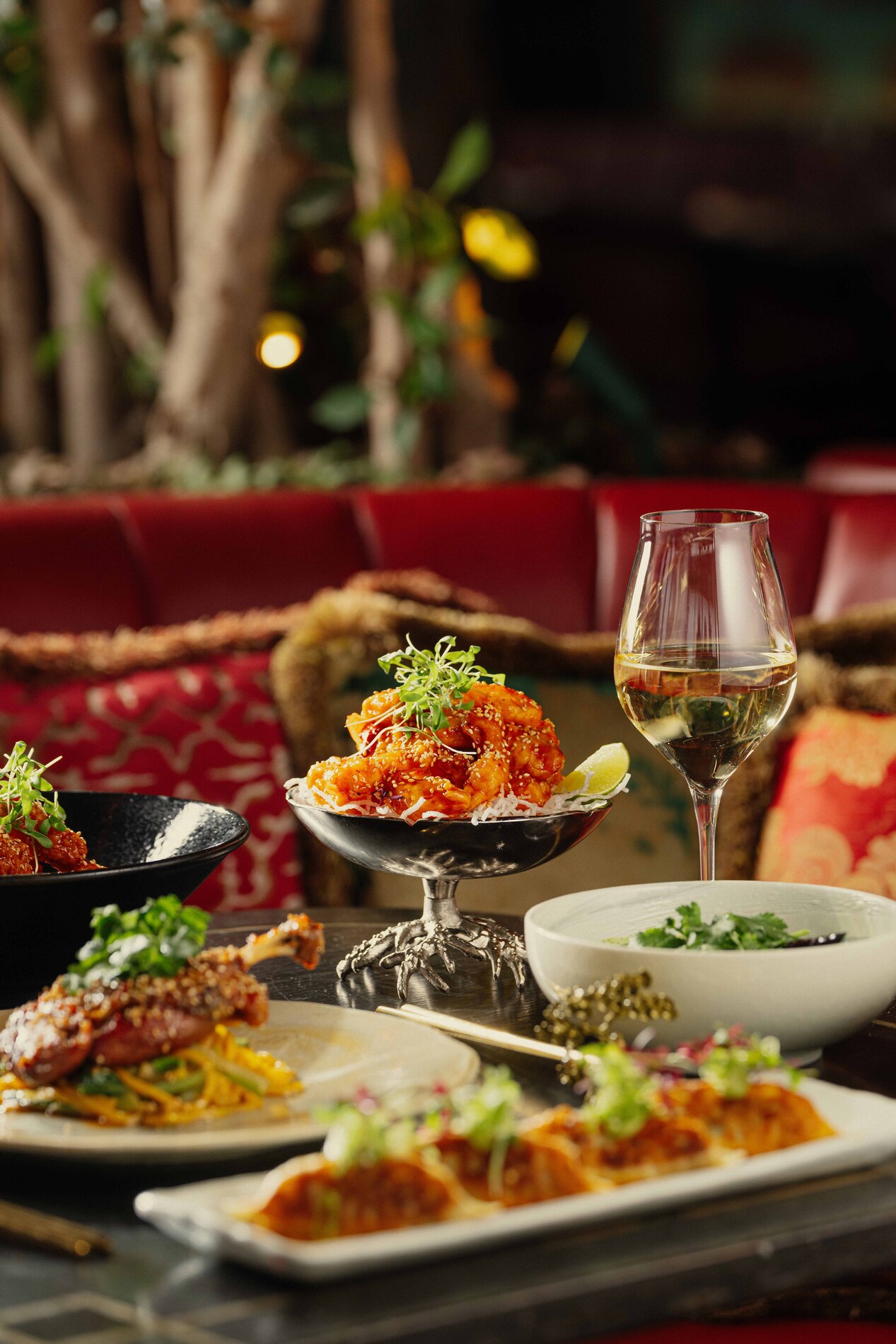 Bespoke private dining menus at The Ivy Asia St Paul's.