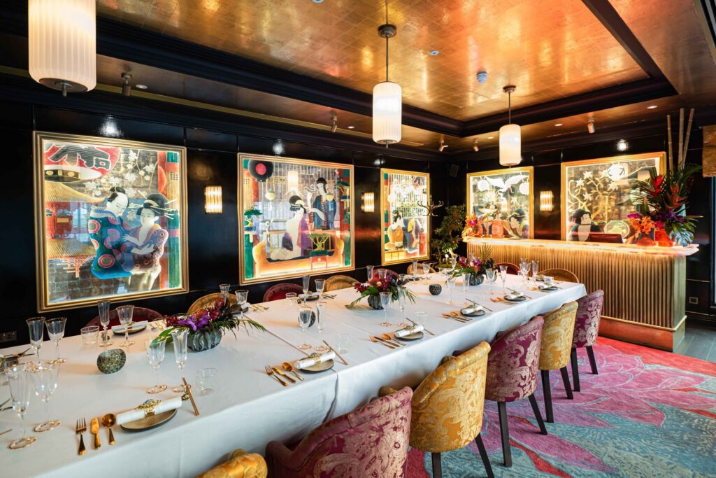 The Geisha Room interior.