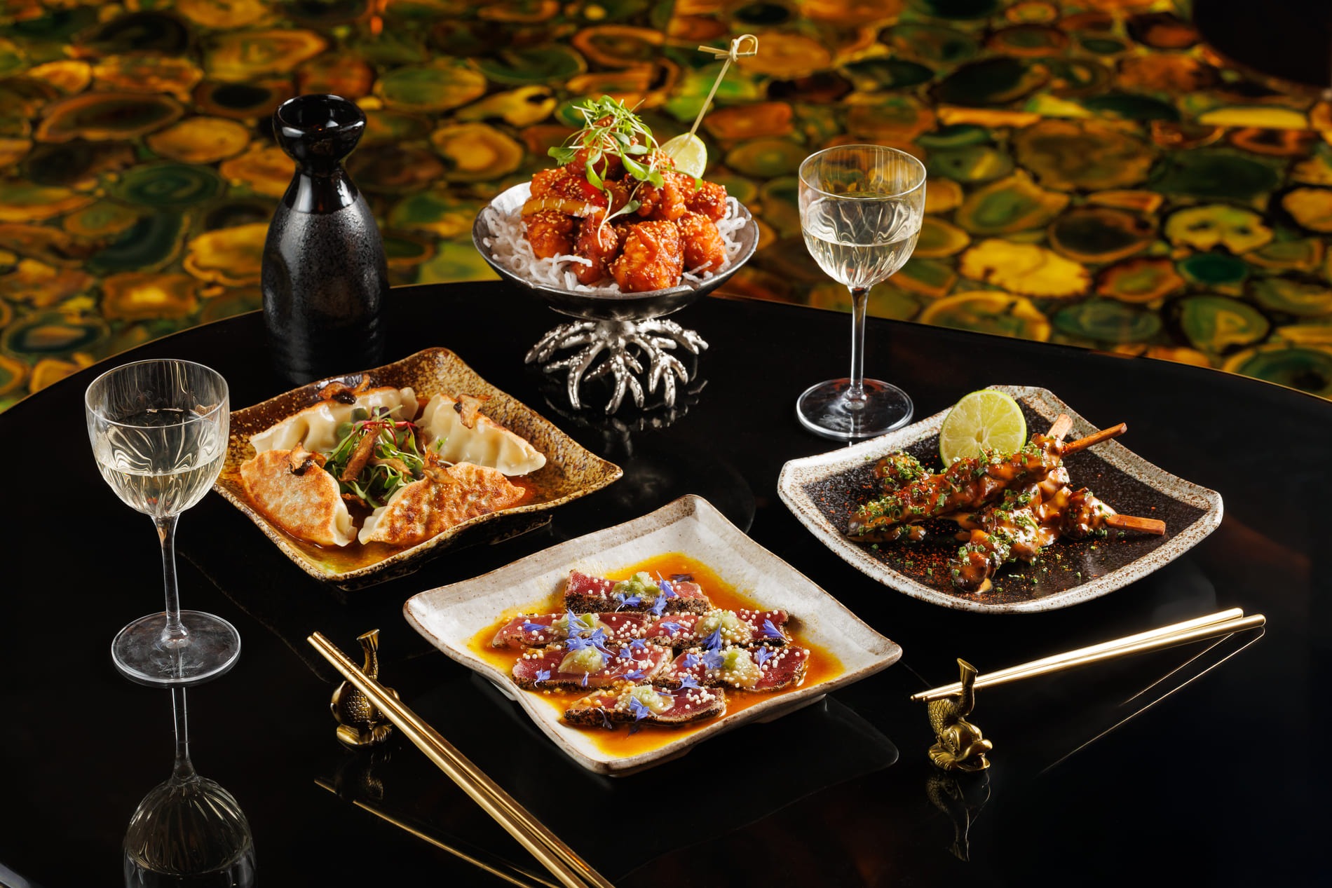 Pan-Asian dishes at The Ivy Asia Guildford.