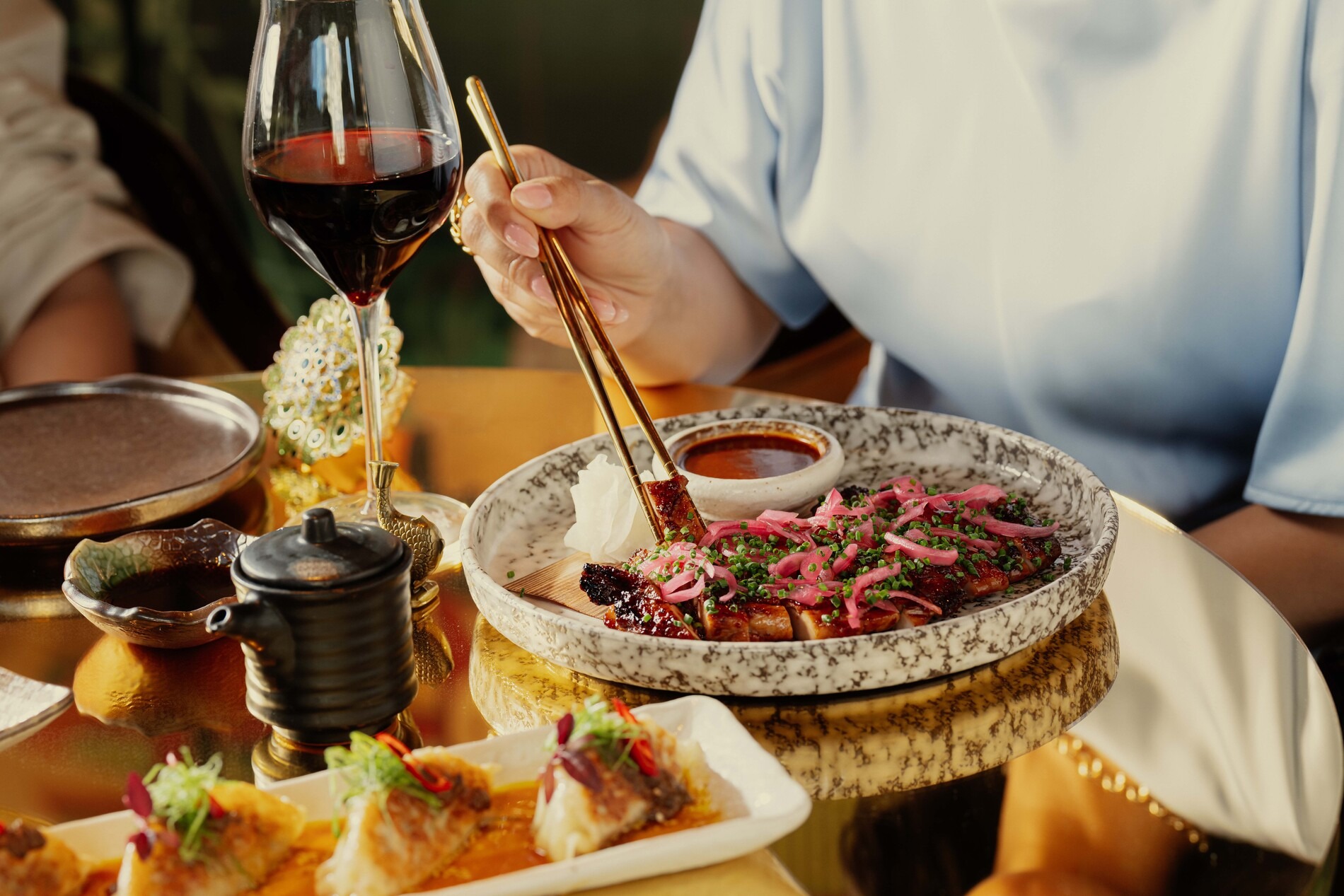 Pan-Asian dishes at The Ivy Asia Chelsea.