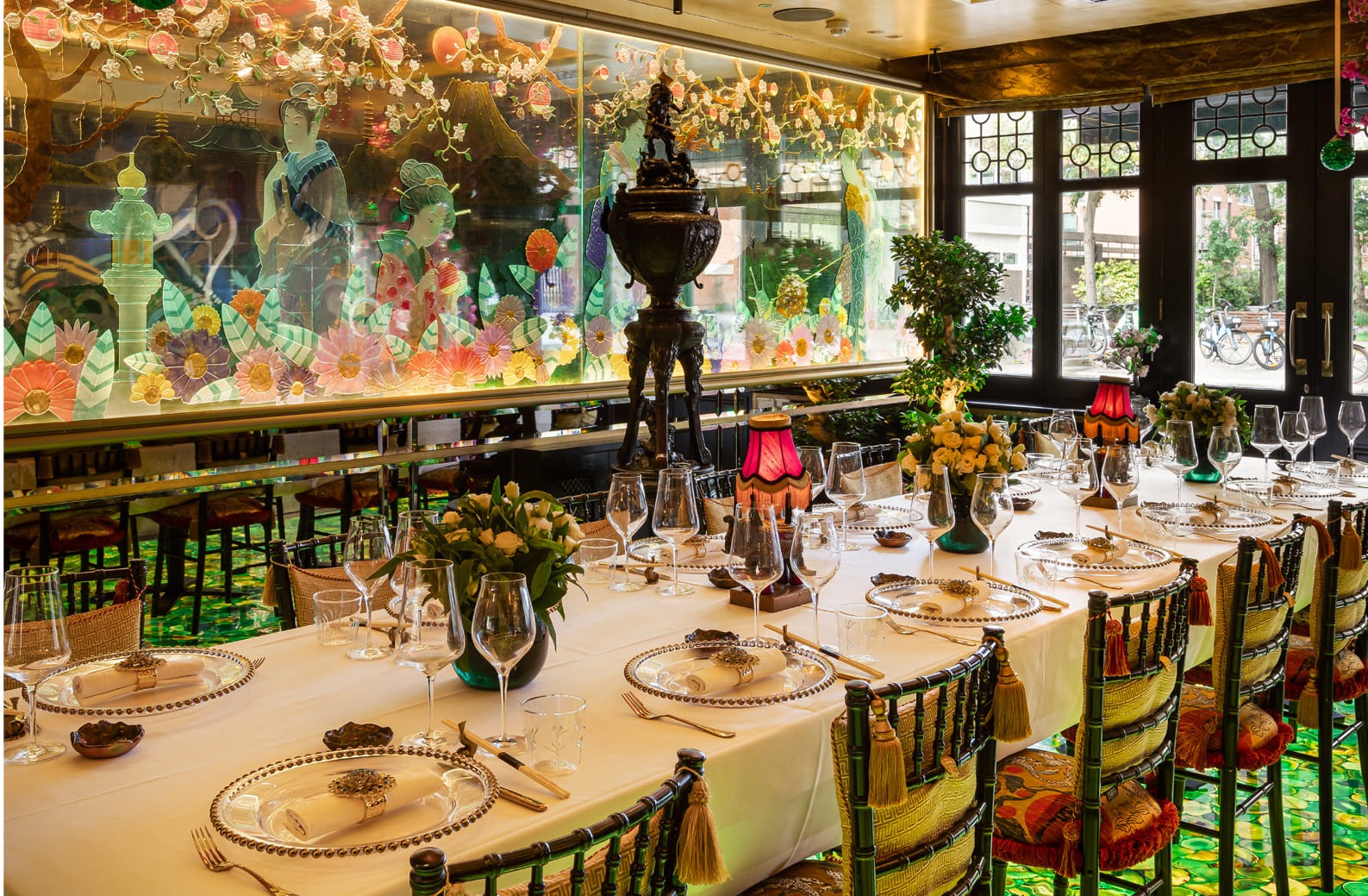 Private dining at The Ivy Asia Chelsea.