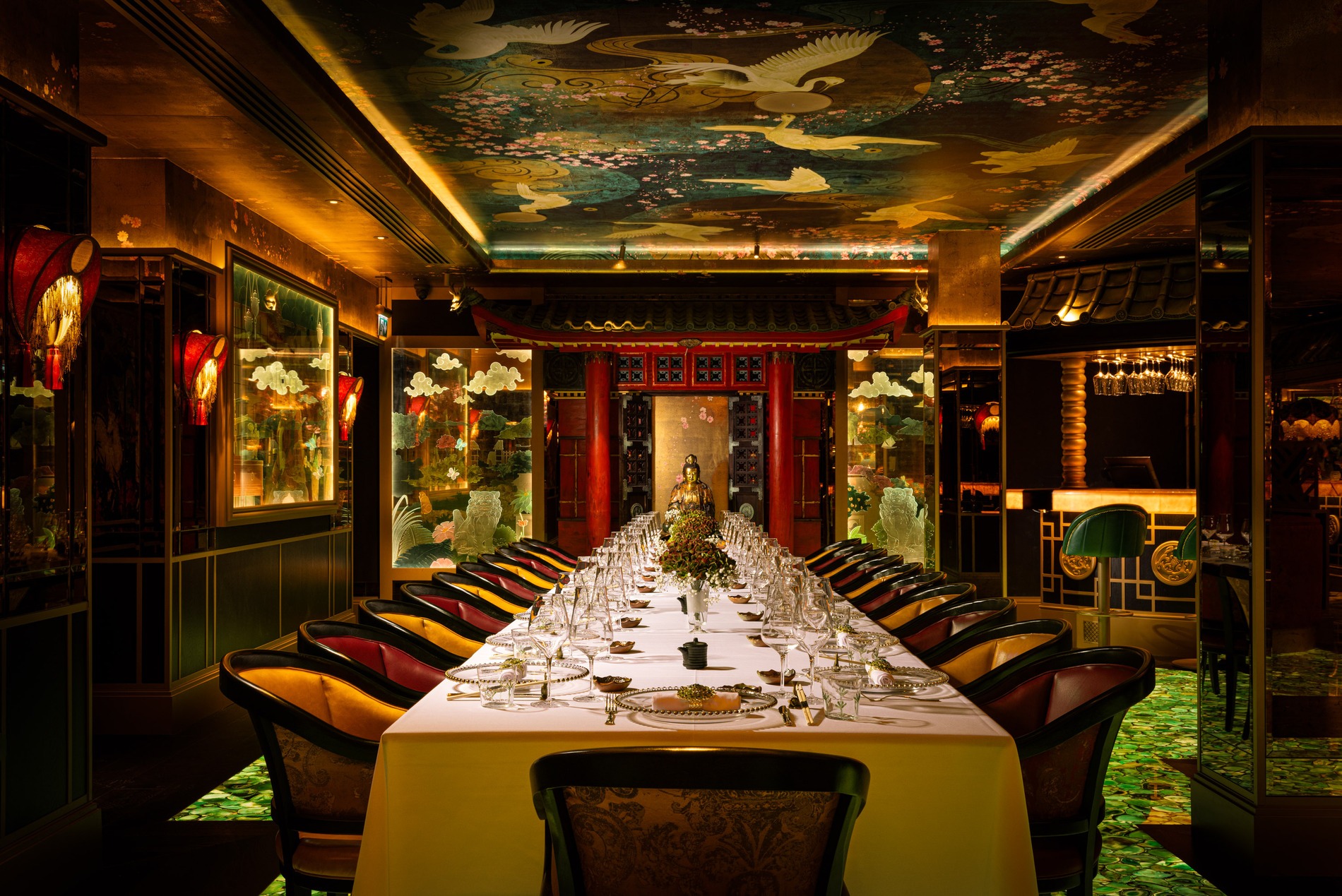 The Midori Room interior.