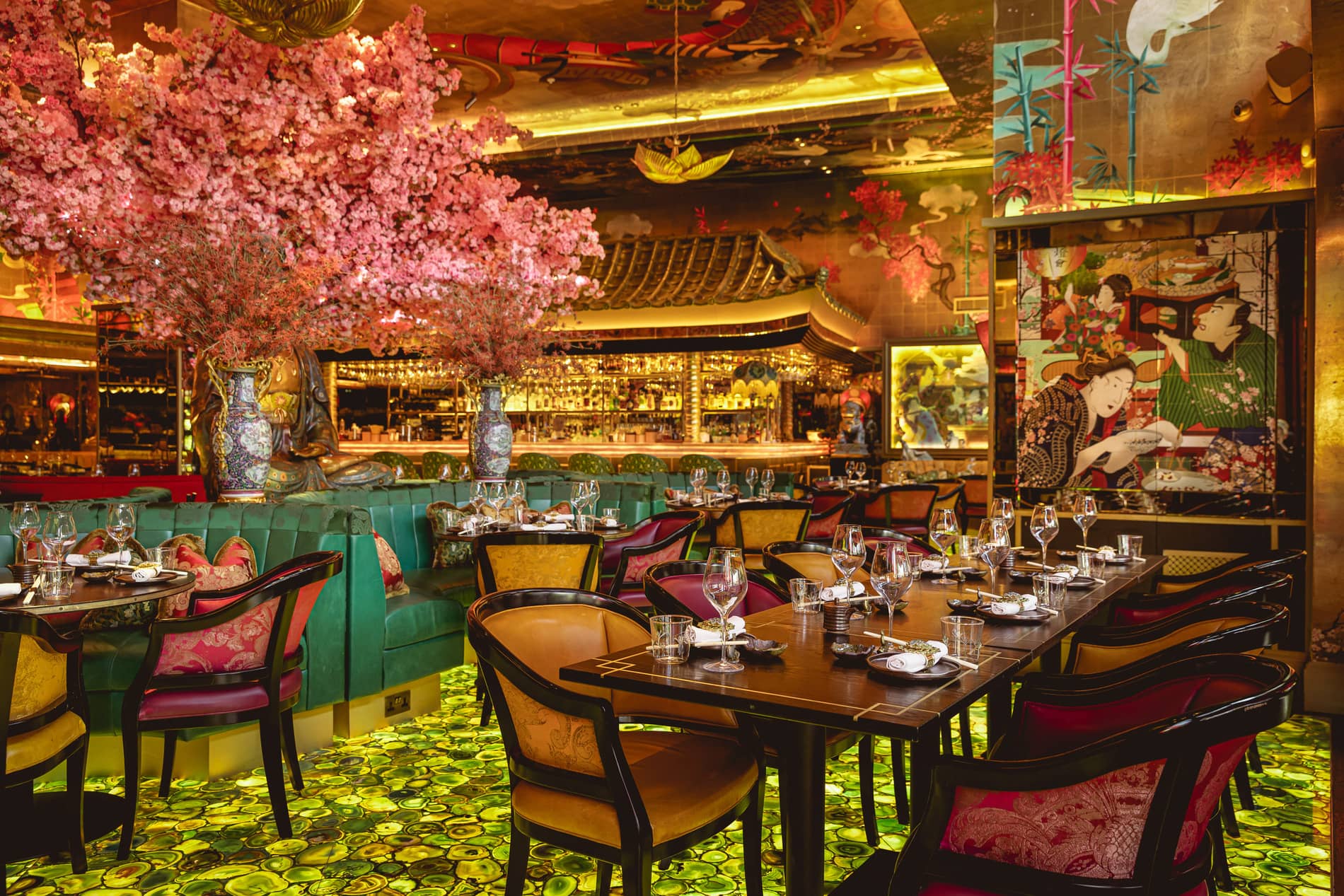 Group dining in Cardiff.