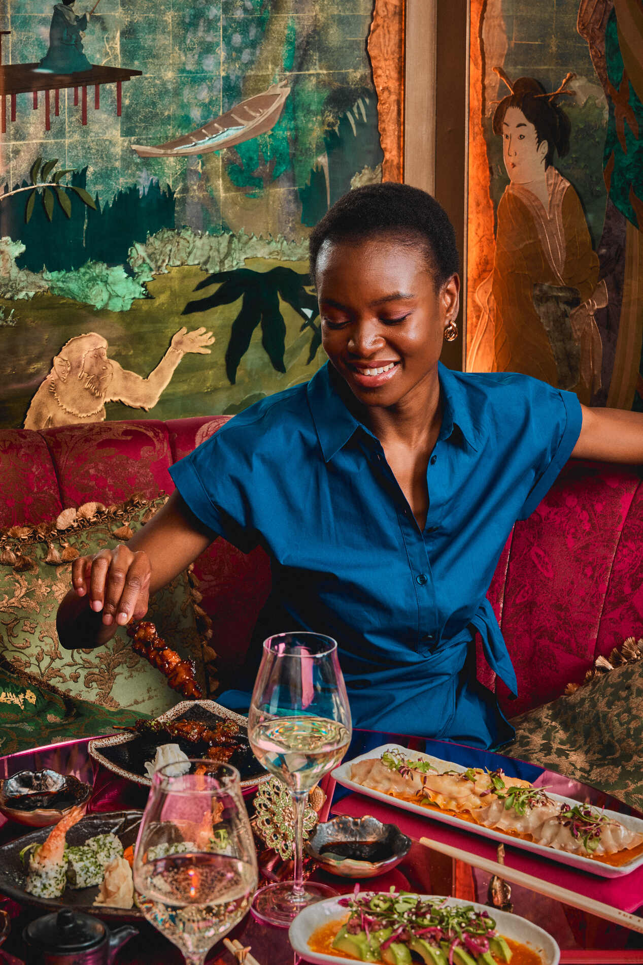 Private dining experience in The Sakura ROom.