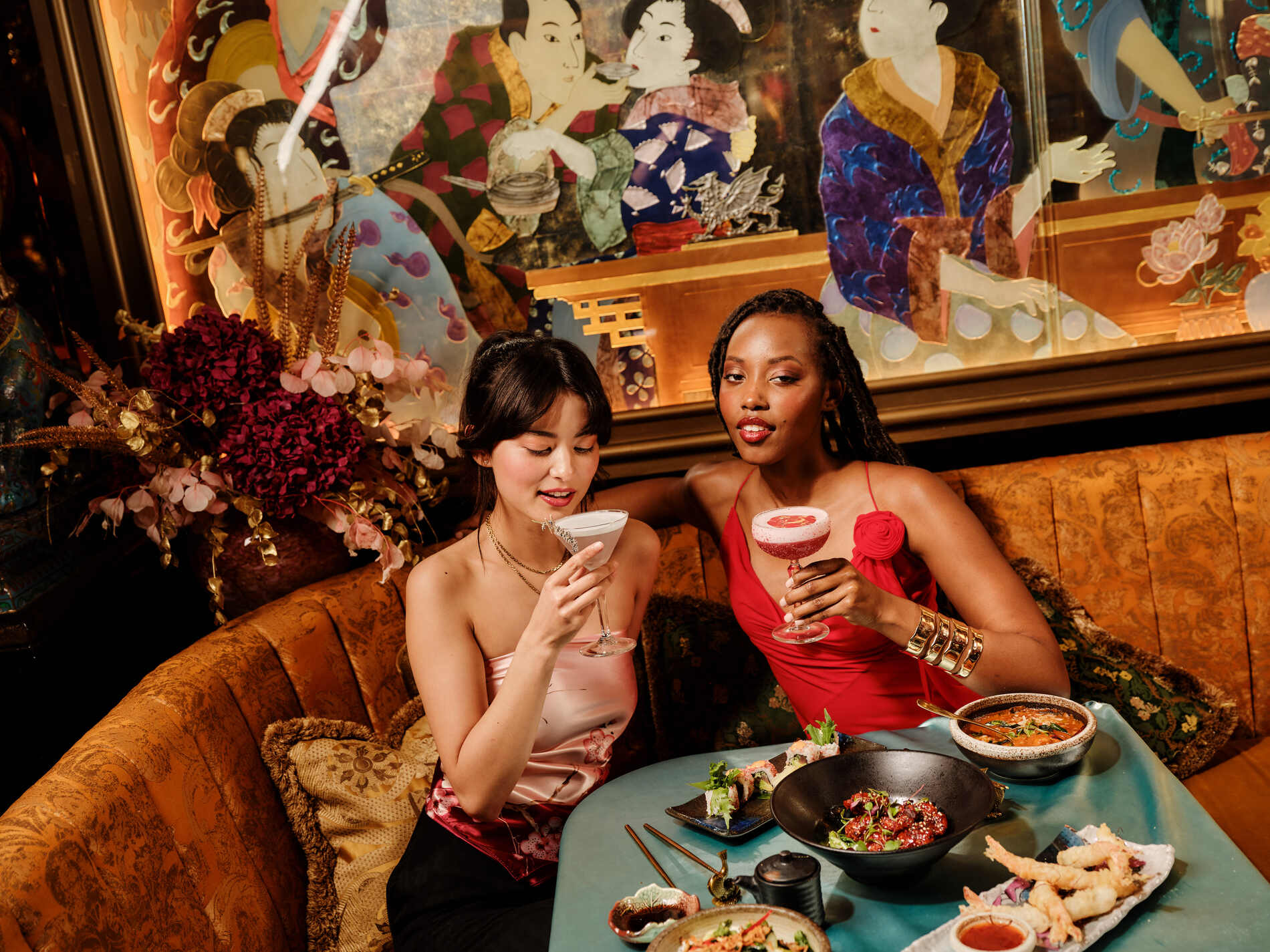 Dinner set menus at The Ivy Asia.