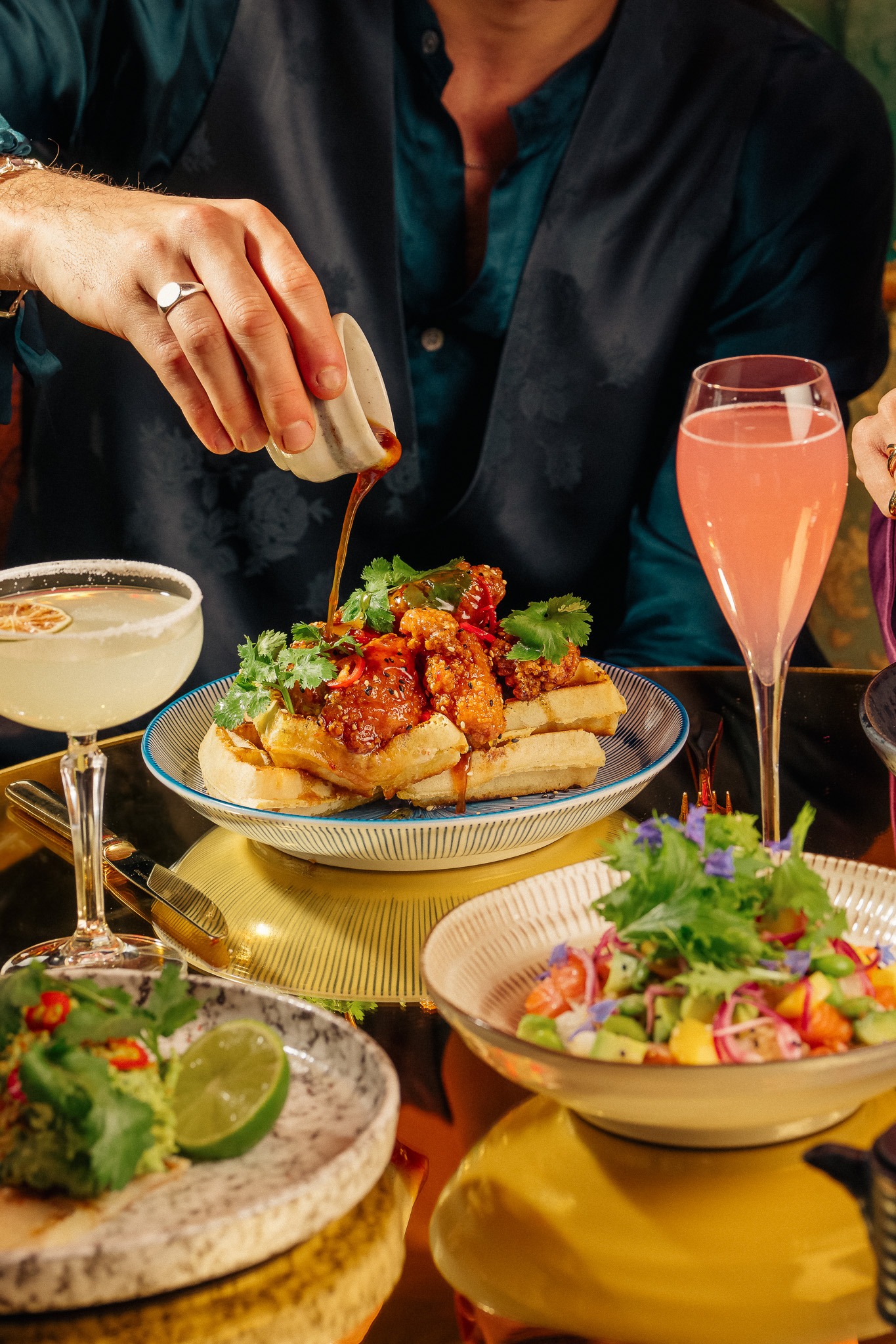 Private dining at The Ivy Asia Leeds.