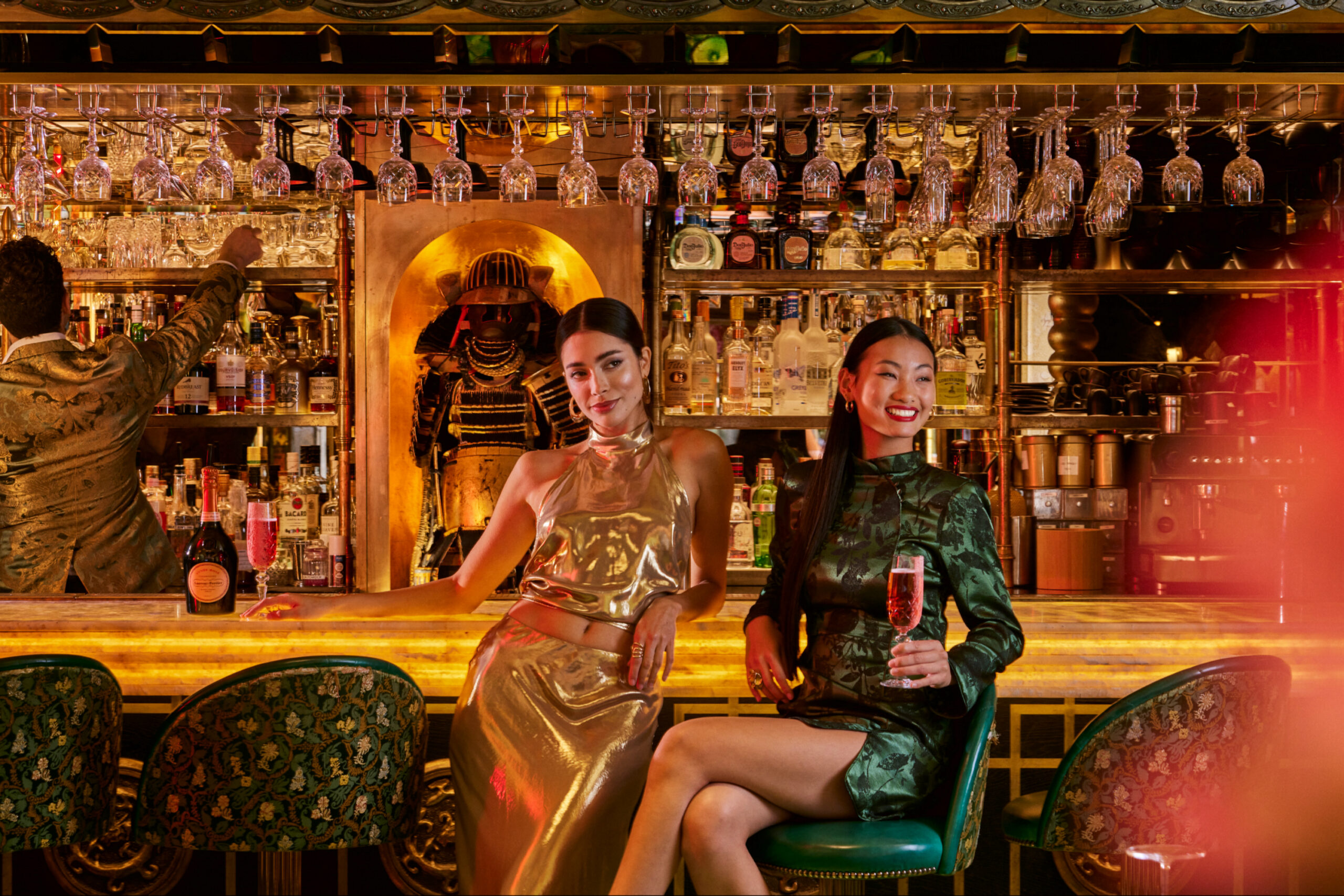 The Ivy Asia drinks.