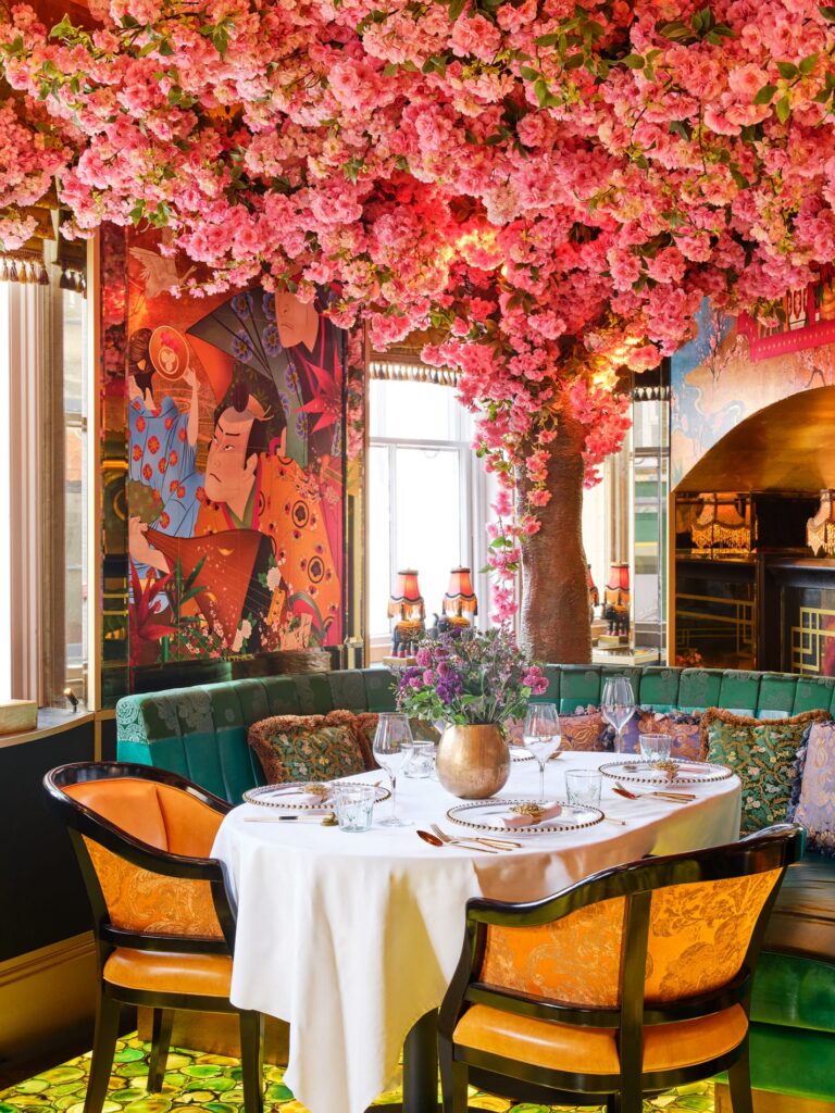 Private dining at The Ivy Asia Brighton.