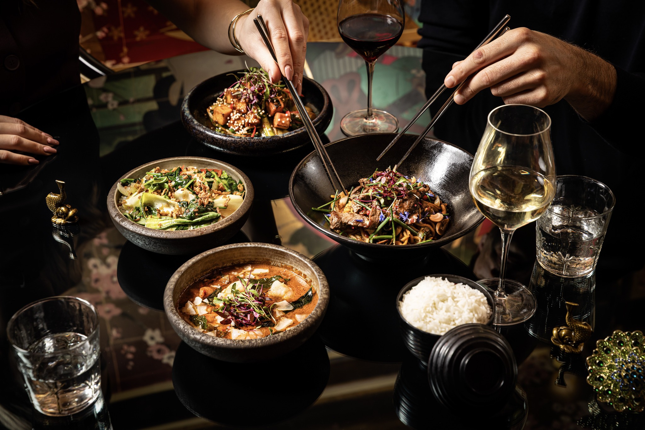 samurai dinner set menu