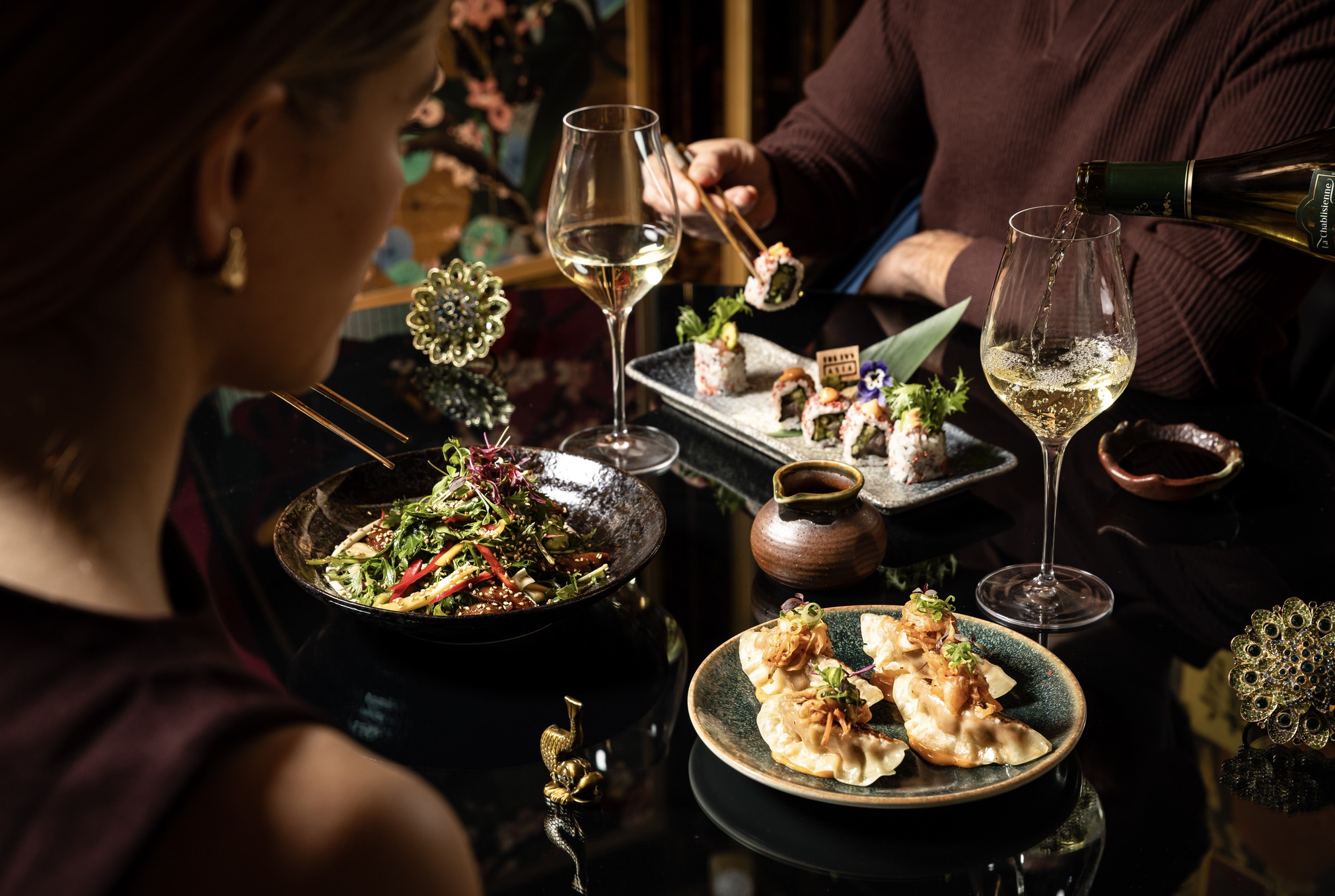 dinner asian set menu