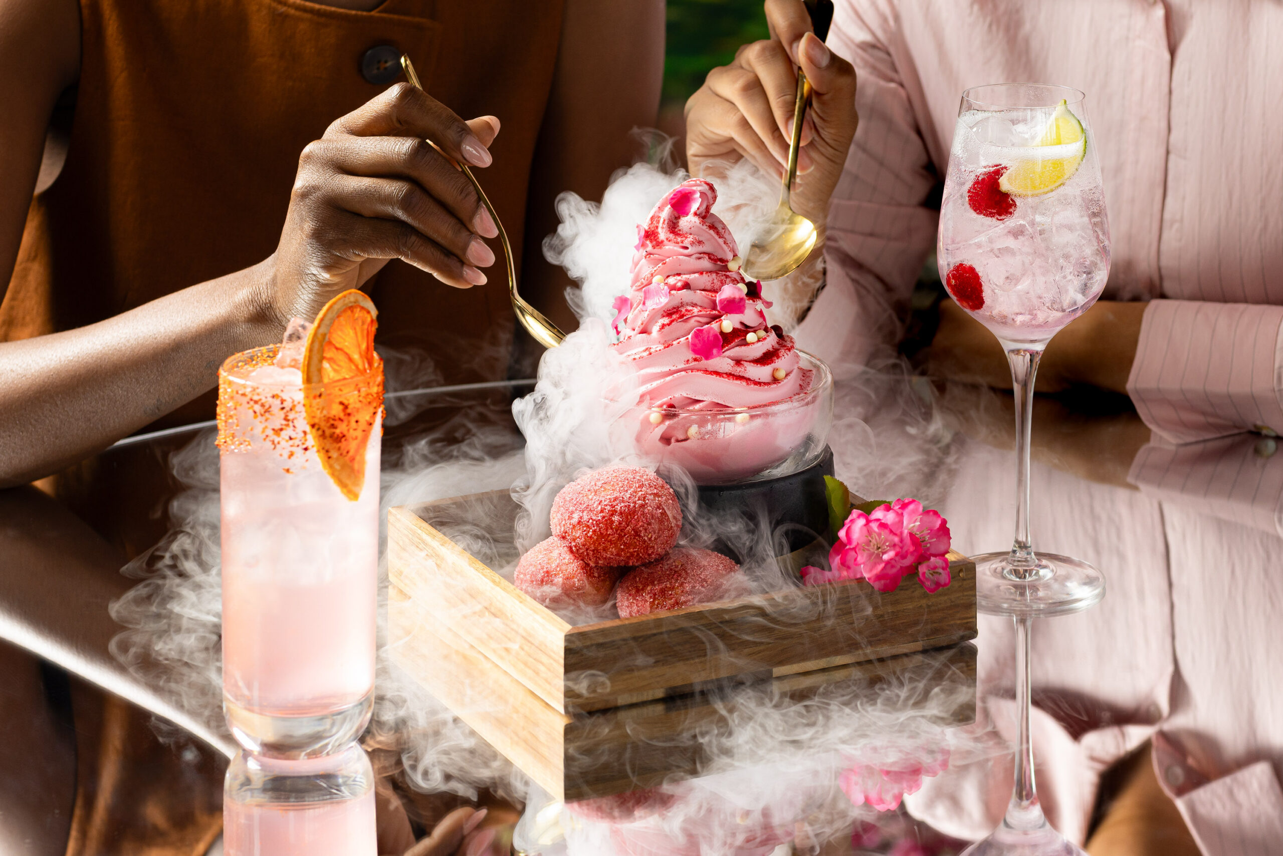 cherry blossom drinks at the ivy asia