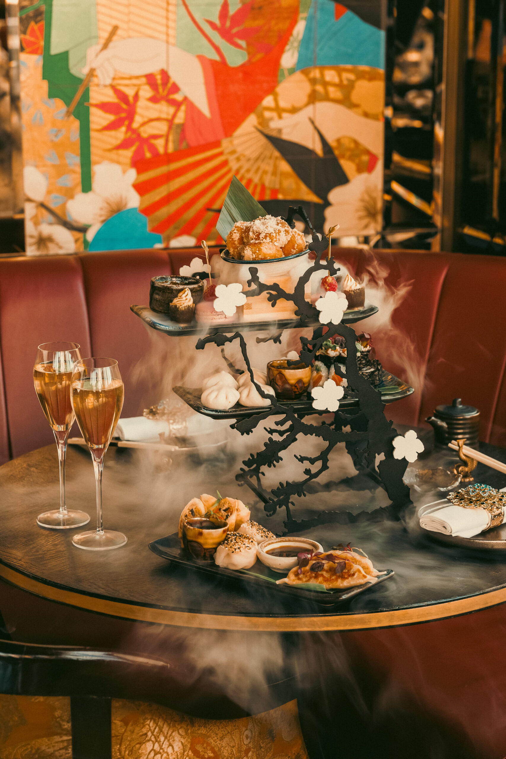 plated festival afternoon tea experience